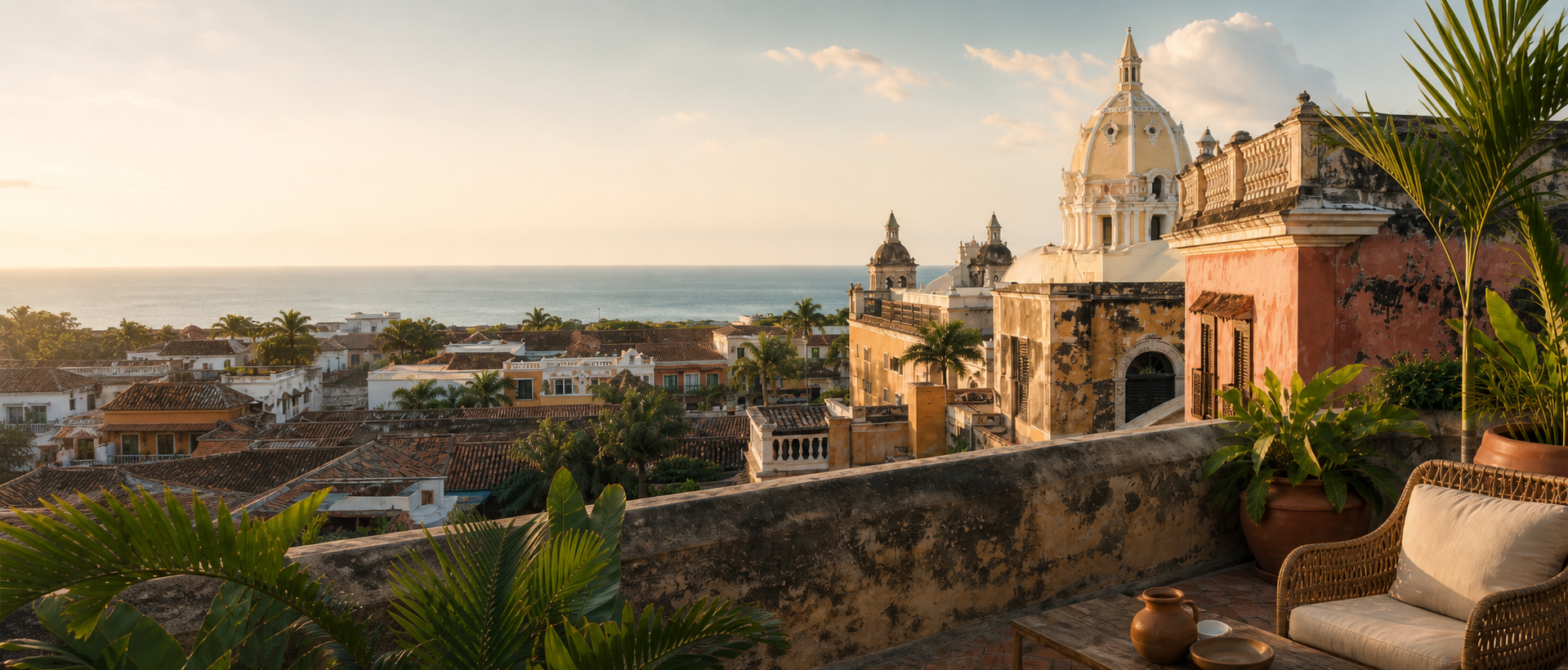 Arrival city Cartagena